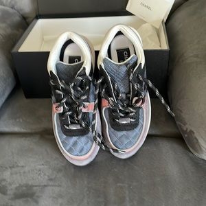 Authentic Chanel sneakers.like new condition!